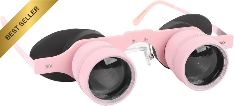 10X Magnification Binocular Glasses with Polarized Lenses – Unassisted HD Vision