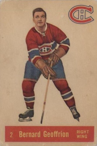 1957-58 Parkhurst - Bernie Geoffrion #2