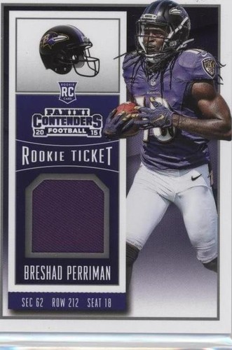 2015 Panini Contenders Breshad Perriman #RTS-BP