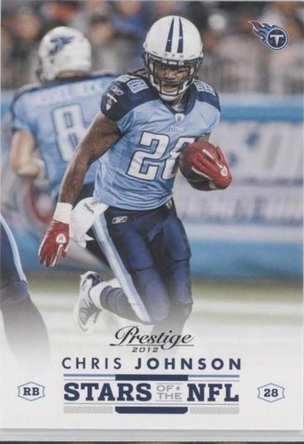 2012 Playoff Prestige Chris Johnson #34
