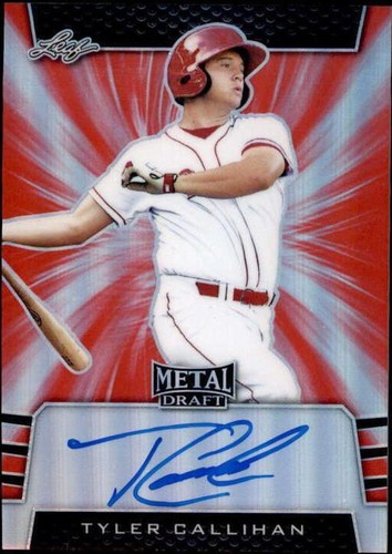 2019 Leaf Metal Draft - Tyler Callihan #BA-TC1