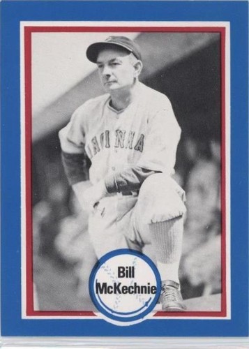1976 Shakey's Baseball's Hall of Fame - Bill McKechnie #89