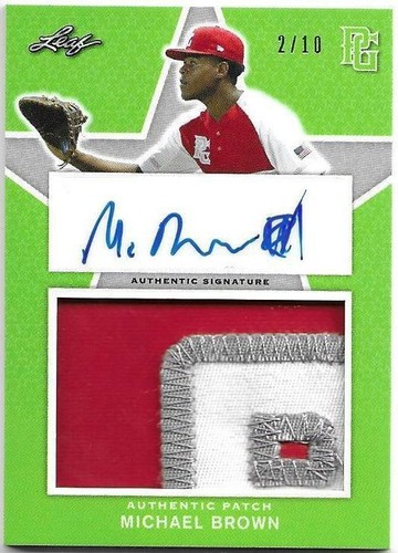 2019 Leaf Perfect Game All-American Classic - Michael Brown #PA-MB2