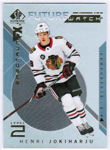 2018-19 SP Authentic - Henri Jokiharju #S-82