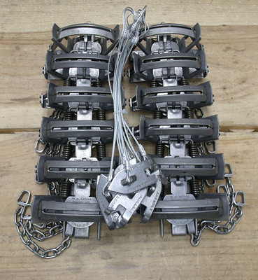 (12 pack) Minnesota Brand MB 550-RC Fox & Coyote Trap OS Free Trap Stakes INCL