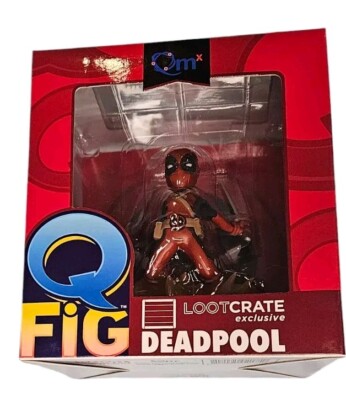   DEADPOOL Collectible LootCrate Exclusive VINYL FIGURE  NEW in Box From Qmx  