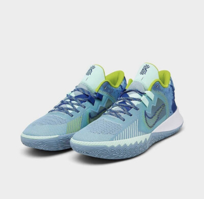 NIB Nike Kyrie Flytrap V Ocean Cube Basketball Shoe CZ4100-300- Blue -Mens 9.5US