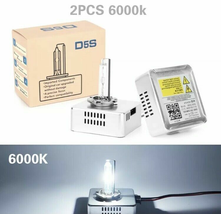 2 Lampadine BI-XENON D5S 35W Luci auto RICAMBIO XENON Lampade 6000K awe