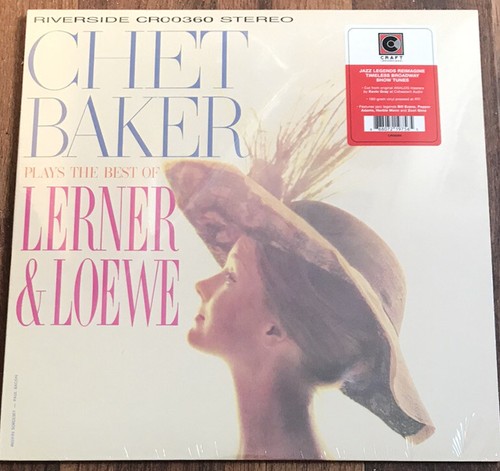米LP Chet Baker Plays The Best Of Lerner & Loewe CR00360 Riverside Records, Craft Recordings /00260 Chet Baker - Plays Best Of Lerner & Loewe LP [Vinyl New