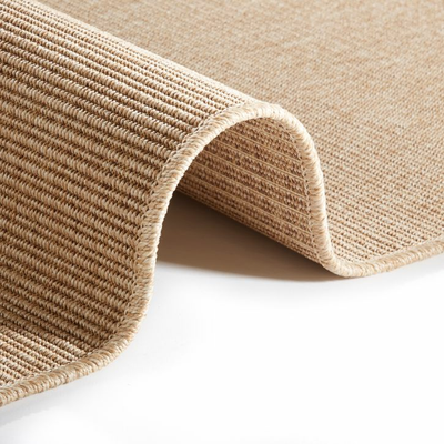 BT Carpet Nature Teppich Flachgewebe Läufer Teppichläufer Matte Beige 80x150c el