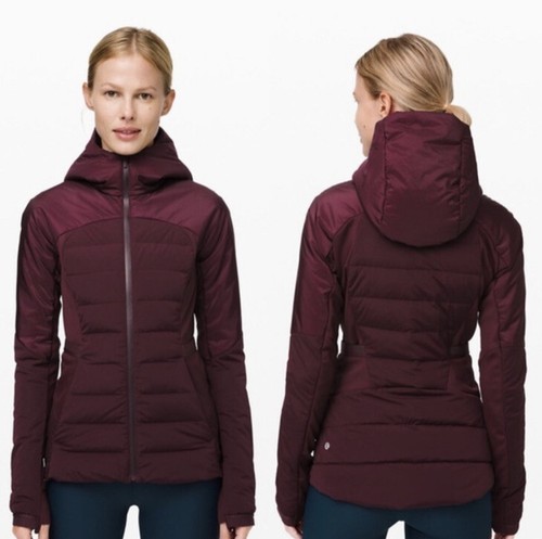 Lululemon Down For It All Jacket Casis Size 6 | eBay