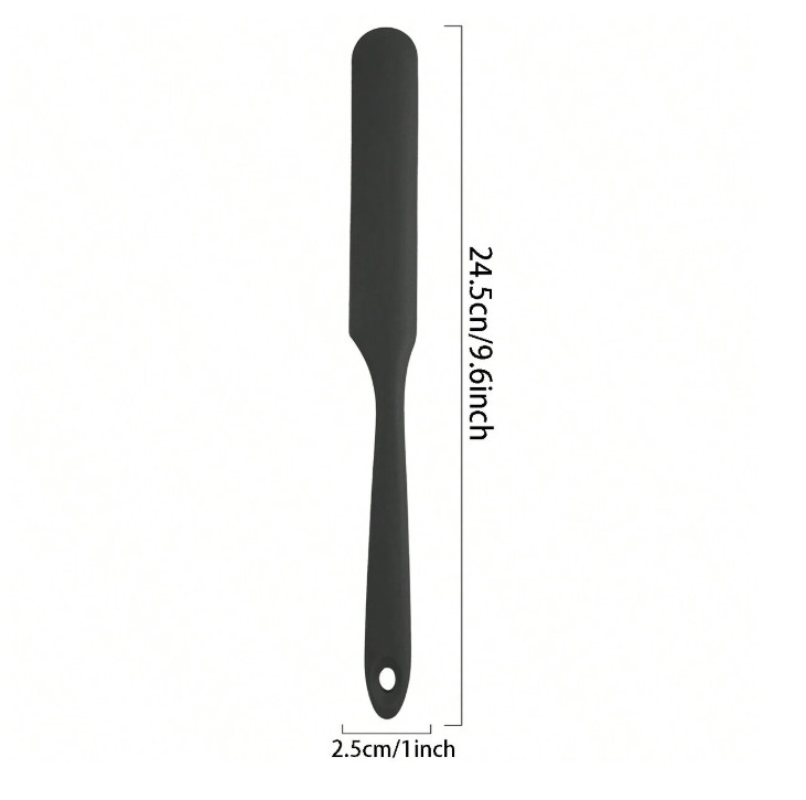 1pc Silicone Jar Scraper Spatula - Heat-Resistant for Spreads &