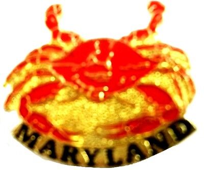 Maryland Crab Hat Tac or Lapel Pin