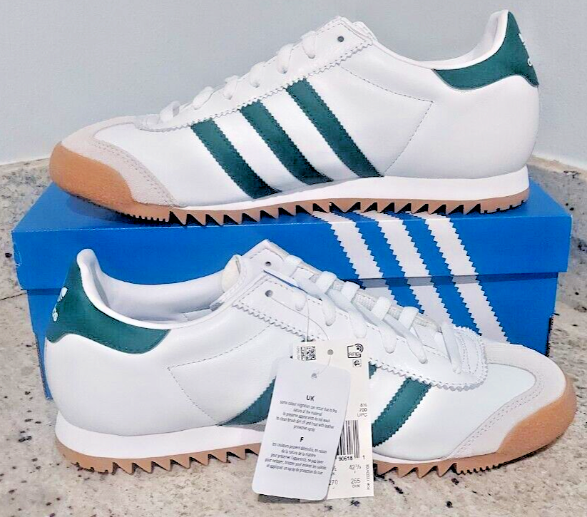 Pre-owned Adidas Originals Brand Adidas Rom Cloud White Green Size Us 9 Uk 8.5 Eu 42 2/3