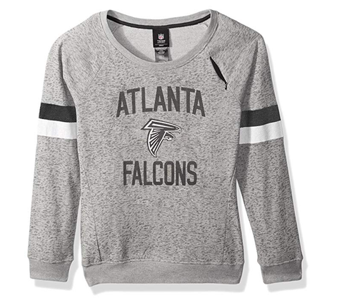 Outerstuff Толстовка с вырезом «лодочкой» My City для юношей НФЛ для девочек Atlanta Falcons