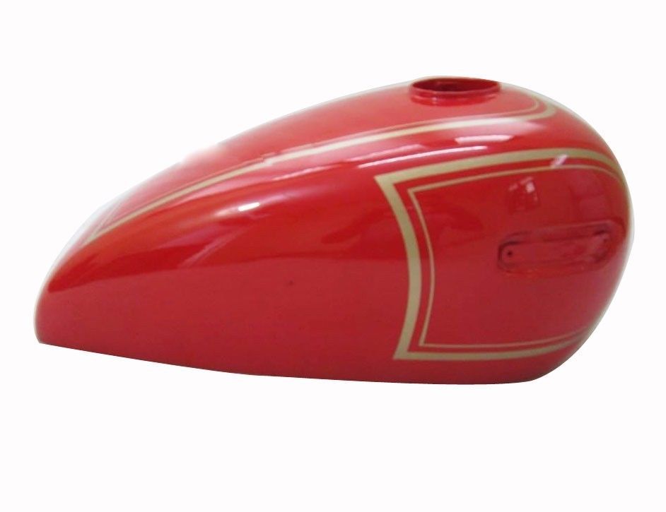Ariel 500cc Fuel Gas Petrol Tank Aluminum made Red Painted 