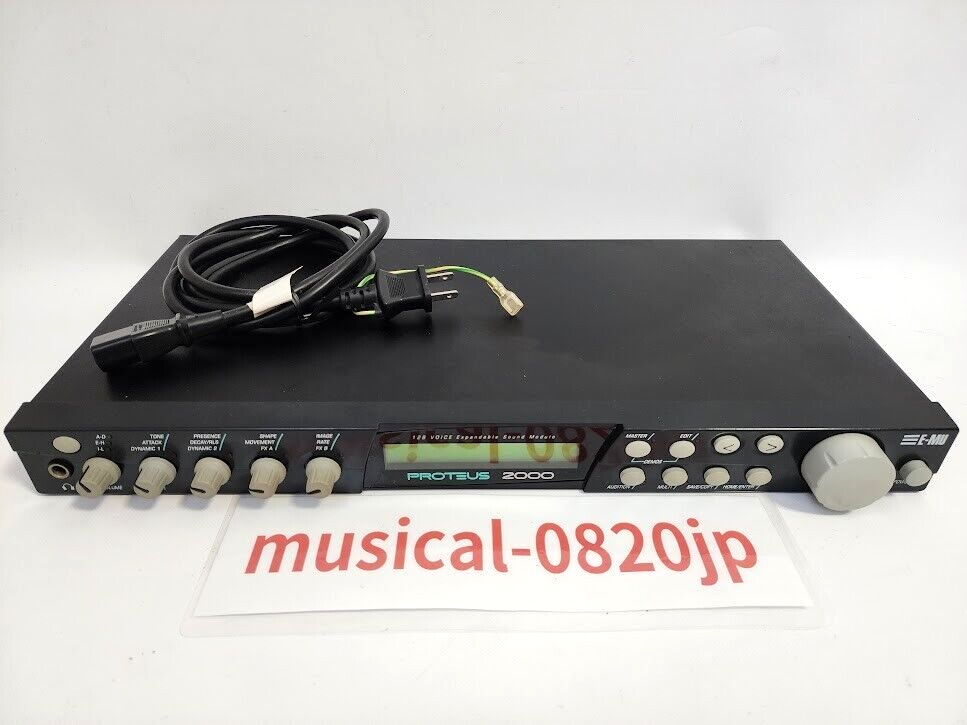 使い勝手の良い Sound Synthesizer Voice 128 2000 PROTEUS E-MU Module eBay | DTM・DAW
