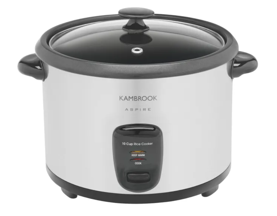 Breville BRC460WHT the Rice Box™ 10 Cup 900W Programmable Rice Cooker