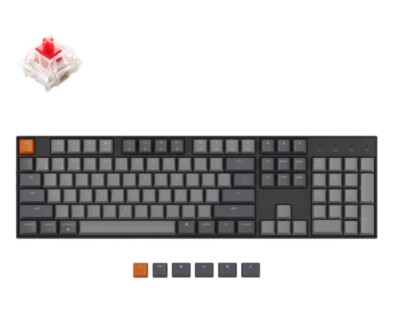 Keychron K10 K10A1 Wireless/Wired Mechanical Gaming Keyboard Bluetooth Red Switc