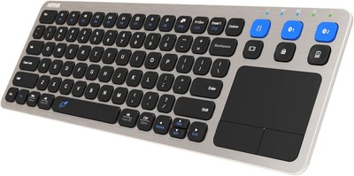 Arteck Universal 2.4G Wireless and Bluetooth Touch TV keyboard Multi-Device... 
