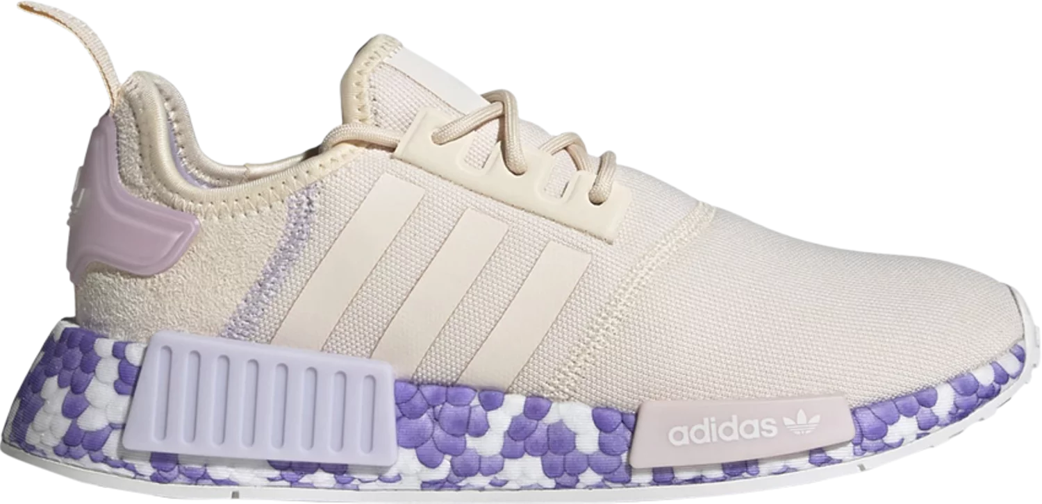 

Adidas NMD_R1 W Wonder White Purple Tint Кроссовки GW5694 Женские кроссовки 6.5, Белый, adidas NMD R1