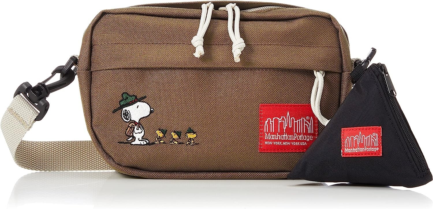 【希少】Manhattan Portage × PEANUTS Bag PEANUTS x Manhattan Portage Snoopy Crossbody Shoulder Bag