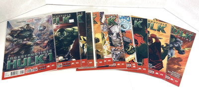 Indestructible Hulk 1-11 Marvel Comics Lot Incredible Lot Lionel Yu Waid 2012