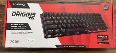 HyperX Alloy Origins 65 Mechanical Gaming Keyboard Linear Red Switch