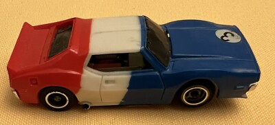 TYCO TYCOPRO ELECTRIC HO RACING JAVELIN TRANSAM SLOT CAR TESTED WORKING 1972 AMX