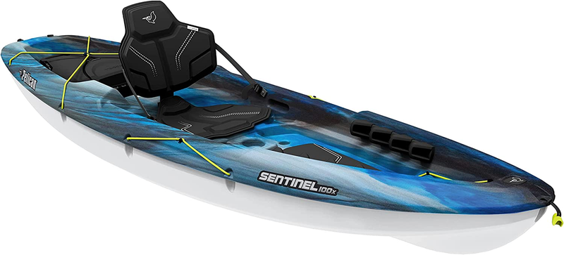 Sentinel 100X Sit on Top Kayak - Recreational Kayak - Lightweight for One Person
