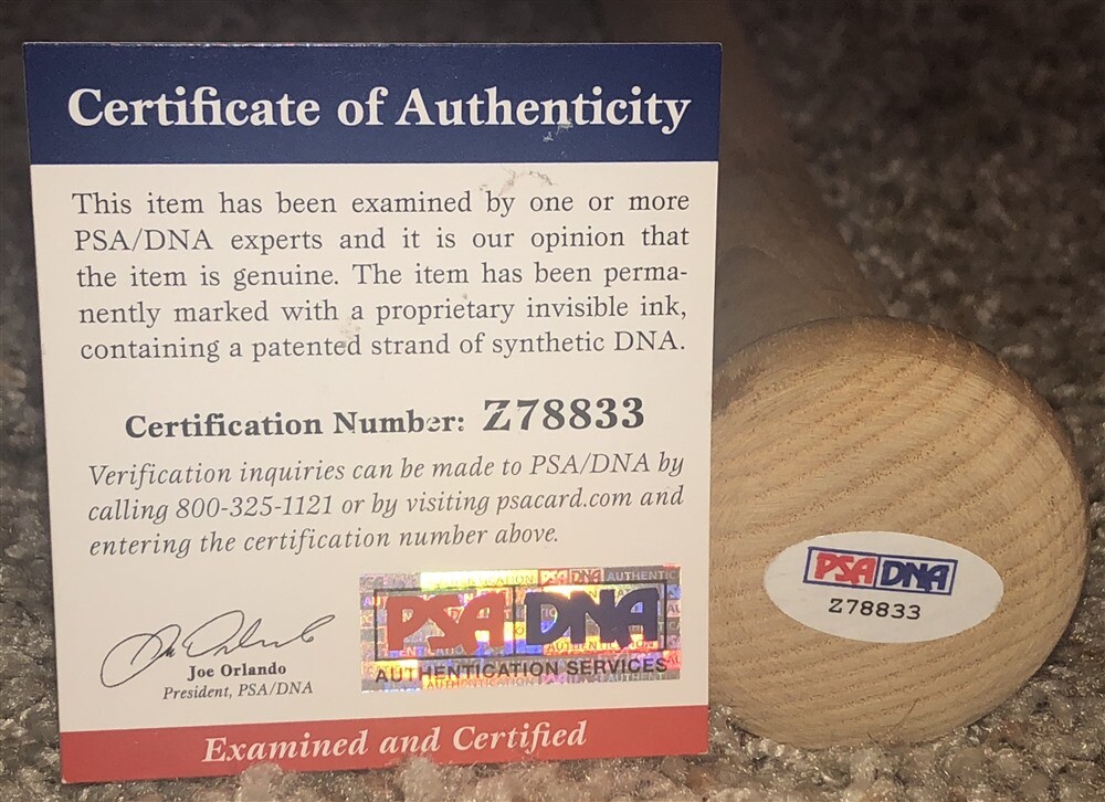 Tony Gwynn Signed Bat auto autograph game issued Louisville Slugger PSA/DNA COA