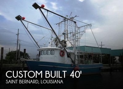 2011 Custom Built All Aluminum 40 X 16 Shrimper Skimmer Used