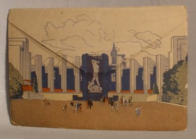 1933 Century of Progress Post Card Photo Mailer