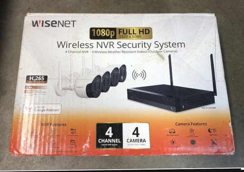 Wisenet SNK-B73047BW Wireless NVR Security System