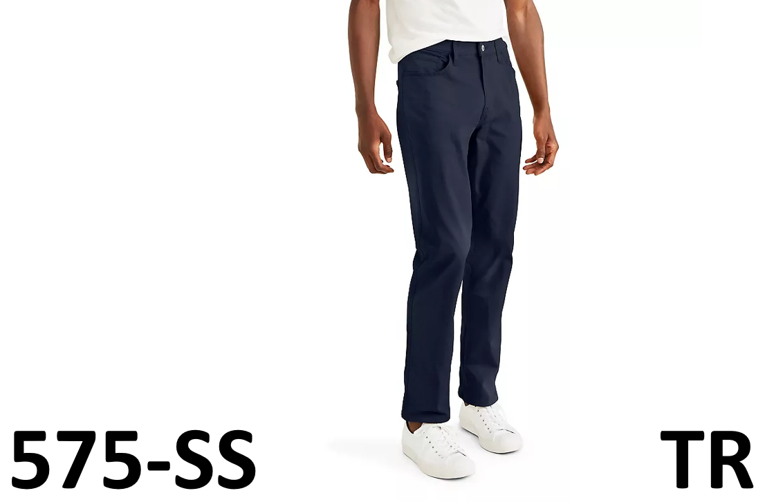 Men's Dockers® Jean Cut Khaki All-Seasons Tech Straight-Fit Pants, Blue, 29Wx32L