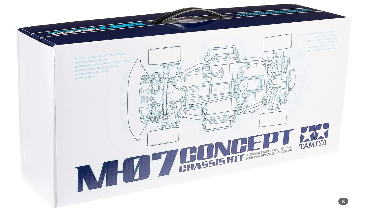 AT-mini PersonalⅡ Tamiya M07 Concept 1/10 FF Mini Chassis Kit EP #58647 NEW