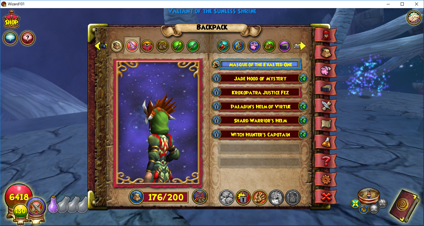 130 Level Max Balance Wizard 101 Sergeant PVP Rank
