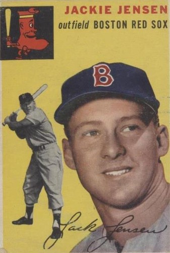 1954 Topps - Jackie Jensen #80