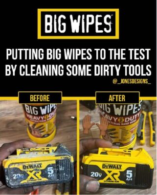 Heavy Duty Industrial Textured Scrubbing Wipes 80 Count pack Of 1 Heavyduty