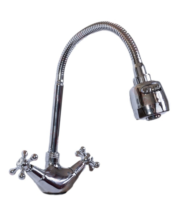 Miscelatore Rubinetto Monocomando Lavello Cucina Canna Alta Flessibile dfh