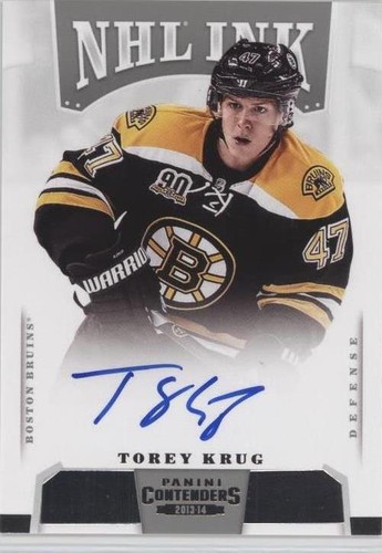 2013-14 Panini Playoff Contenders - Torey Krug #I-TK