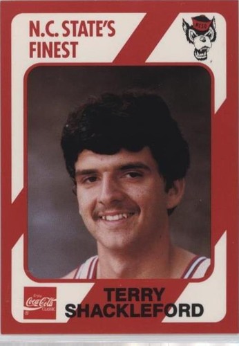1989 Collegiate Collection North Carolina State Wolfpack - Terry Shackleford #38