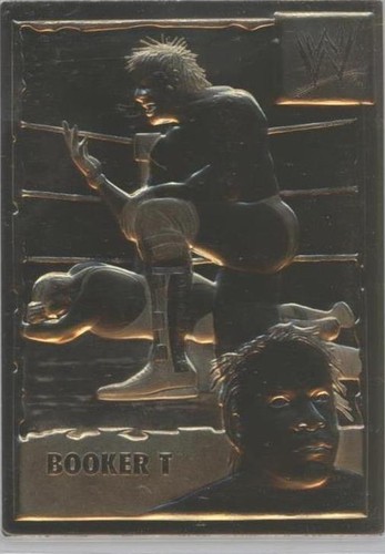 1999-2005 Danbury Mint 22k Gold WWF/E - Booker T #61