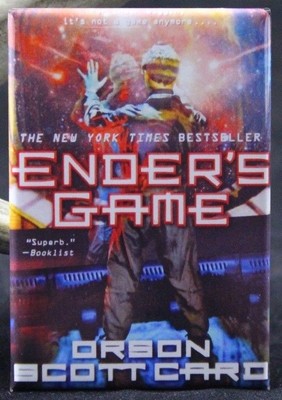 Ender's Game Book Cover - 2'' X 3'' Fridge / Locker Magnet. Orson Scott Card