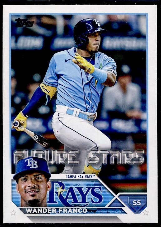 特価！topps スーパースター　wander Francoルーキーサインカード 特価！topps スーパースター wander Francoルーキーサインカード