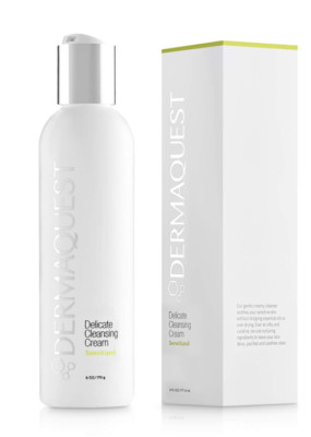 Dermaquest Delicate Cleaning Cream Cleanser for Sensitive Skin 6oz NIB