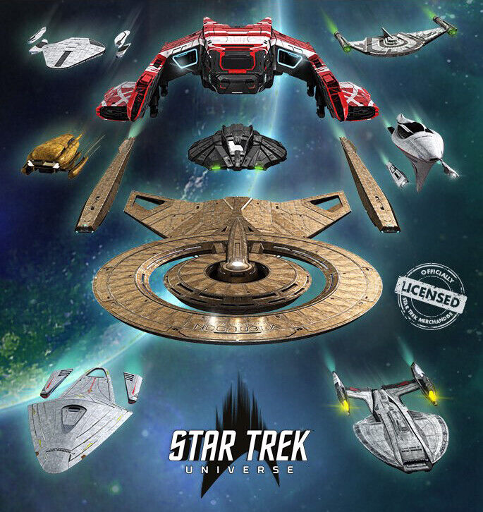 Star Trek Universe Eaglemoss Hero komplett  16 Schiffe Picard Discovery neu