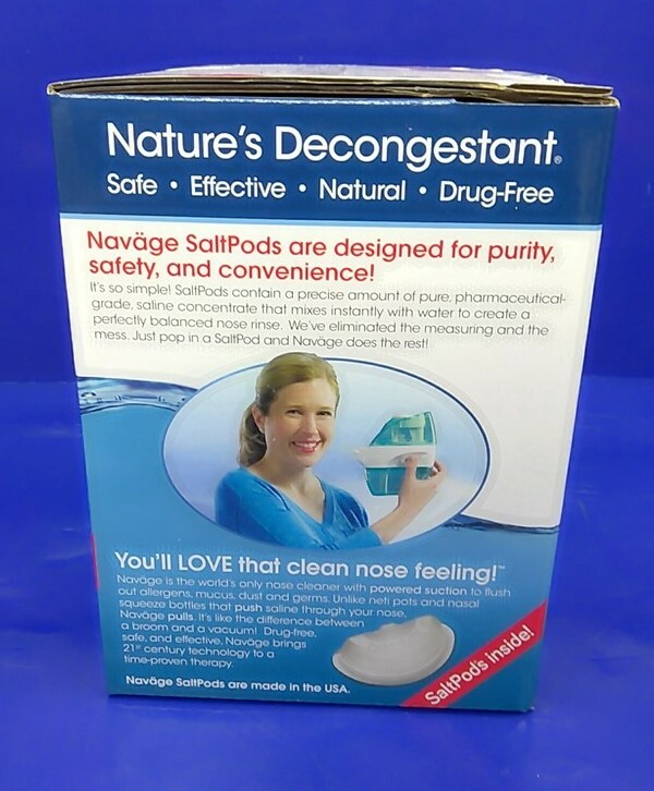 Navage Nasal Irrigation Basic Bundle: Navage Nose Cleaner + 18 Free SaltPods