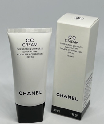 Chanel CC Cream Super Active Complete Correction SPF 50 NIB 30mL Shade 30 Beige