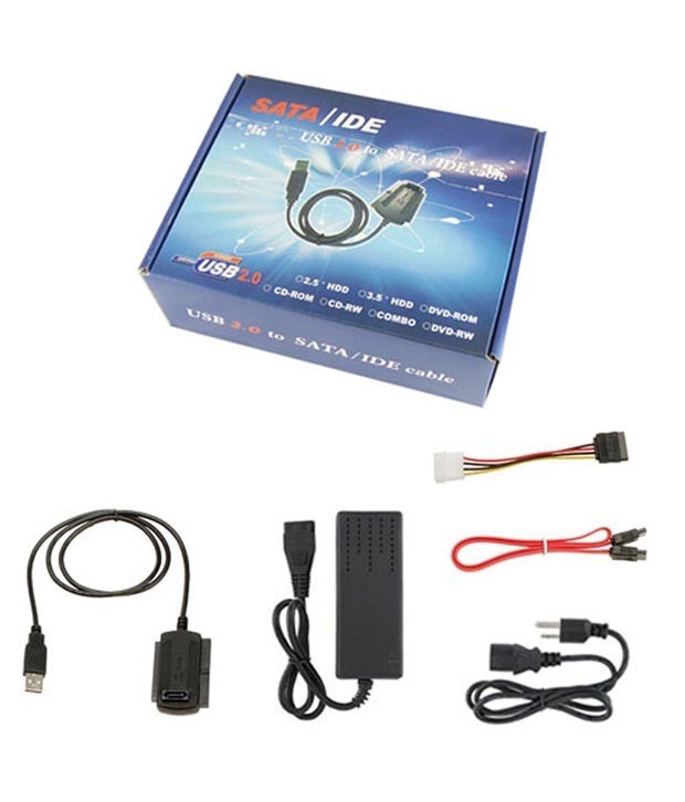Cavo Adattore Convertitore Hard Disk HDD USB 2.0 a Sata Ide 2.5"/3.5" hsb